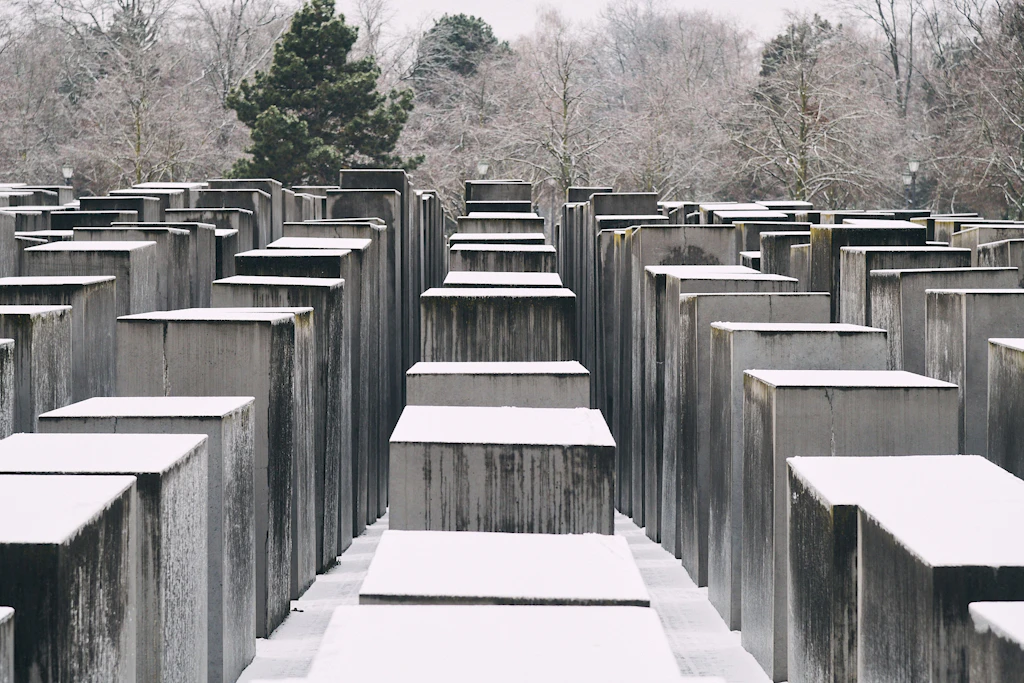Das Denkmal in Berlin für die ermordeten Juden Europas.