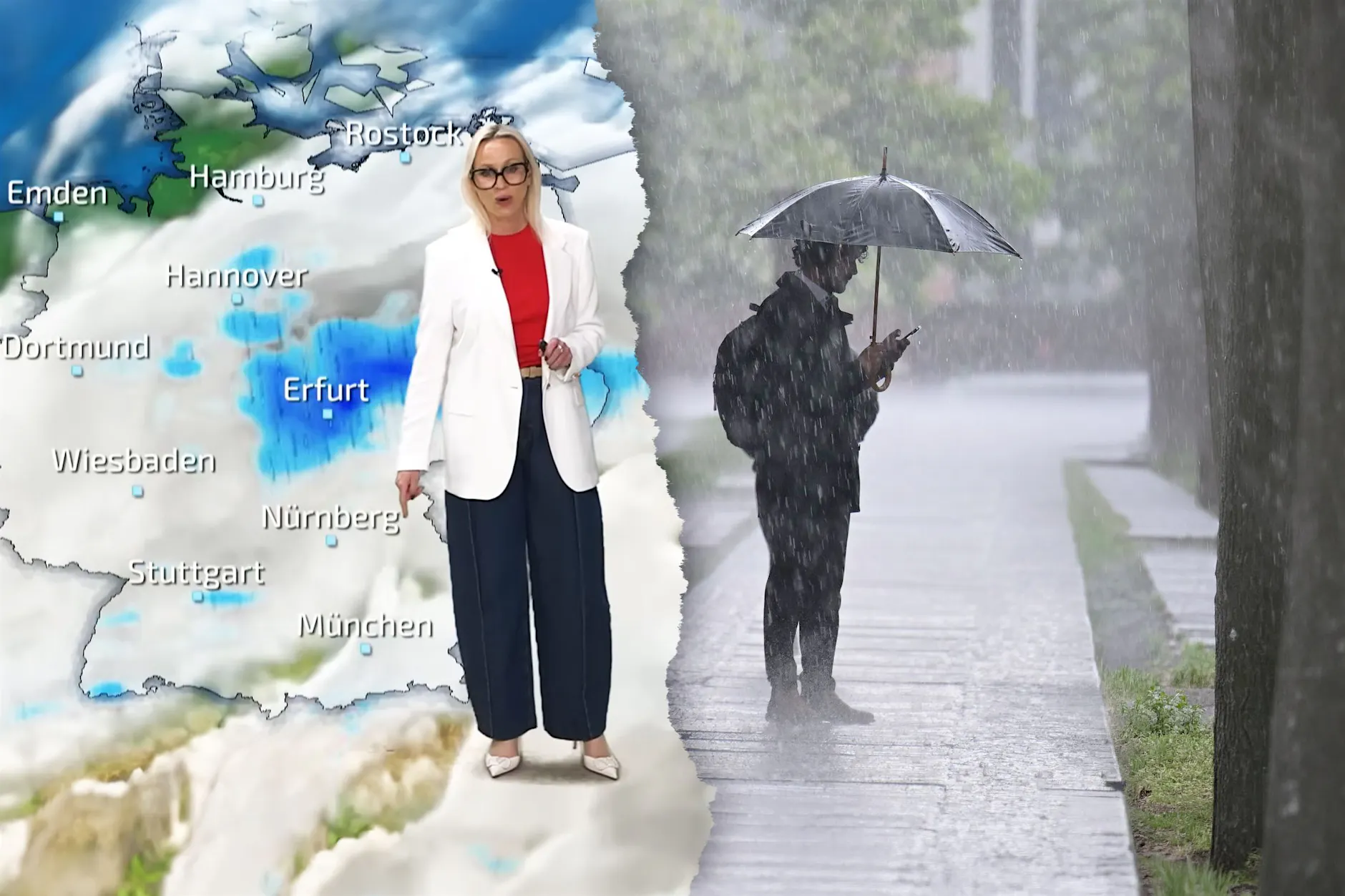 Horror-Wetter rollt an: Kritische Regenmengen! Diese Region trifft es