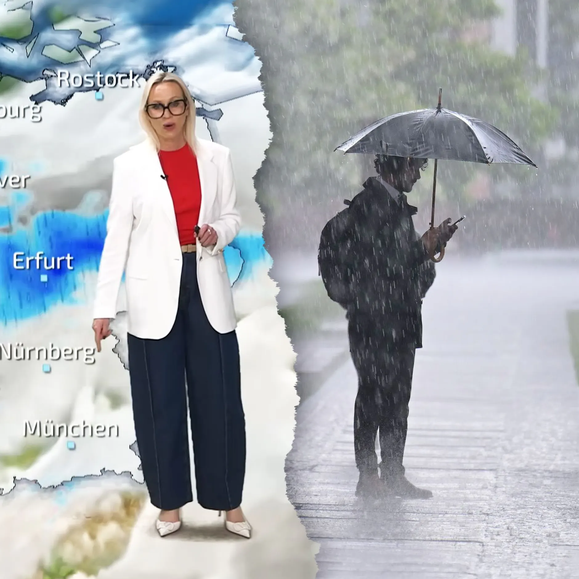 Horror-Wetter rollt an: Kritische Regenmengen! Diese Region trifft es