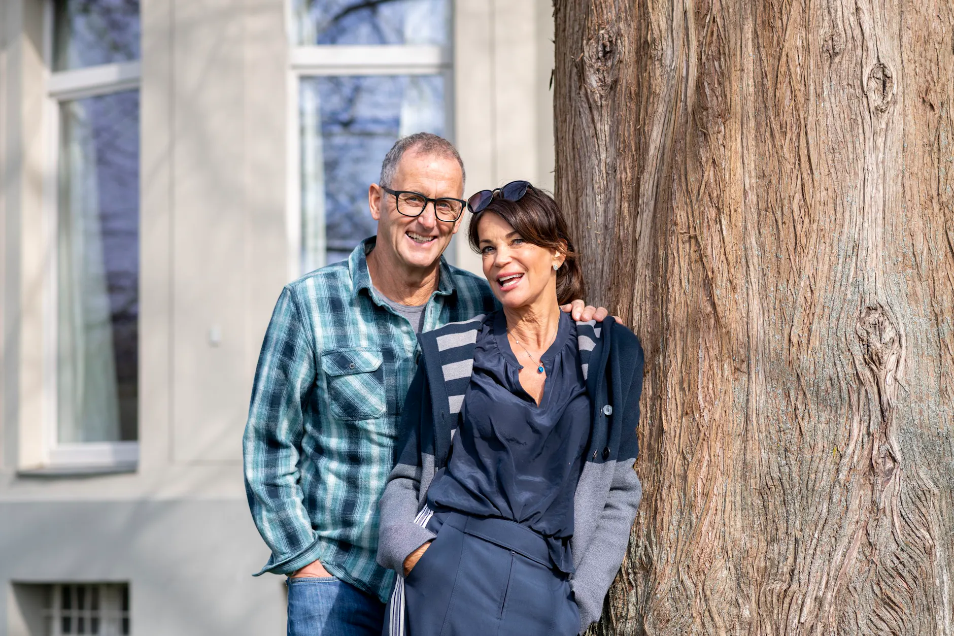Wolfgang Becker und Gerit Kling sind seit 14 Jahren ein Paar und leben gemeinsam in ihrer Villa in Potsdam.