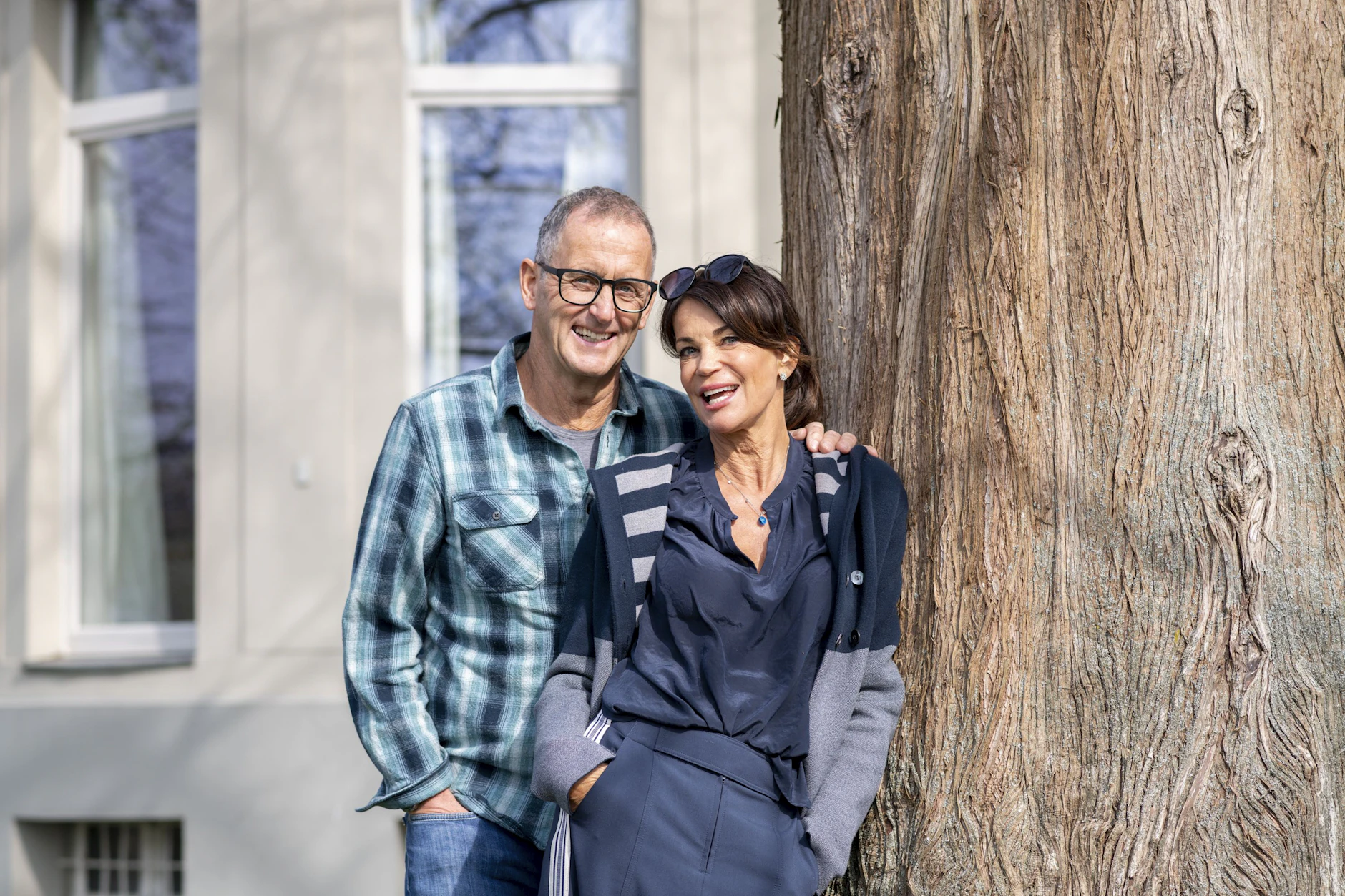 Wolfgang Becker und Gerit Kling sind seit 14 Jahren ein Paar und leben gemeinsam in ihrer Villa in Potsdam.