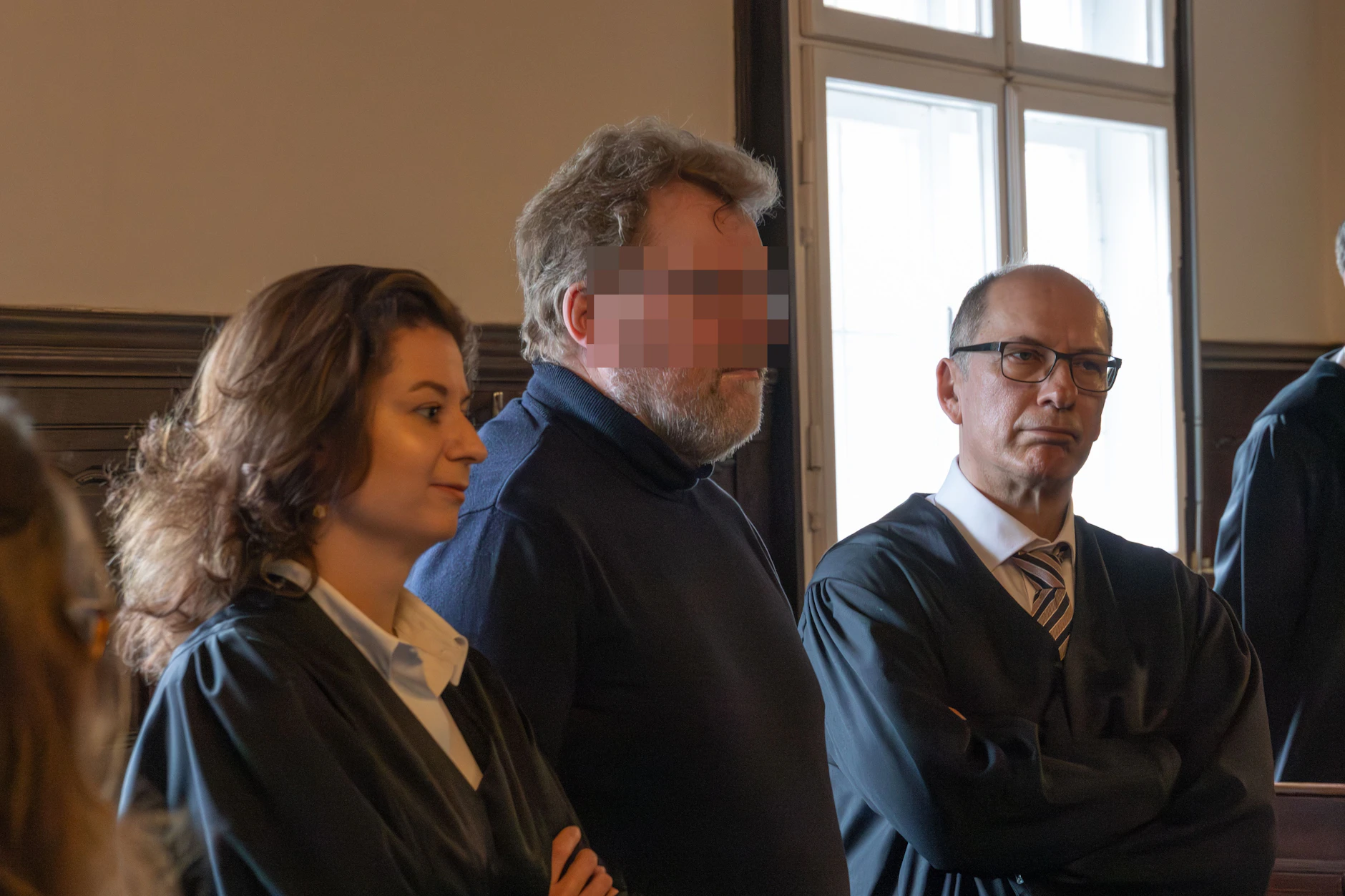 Auch Hehler Roland K. wurde angeklagt und steht in Berlin vor Gericht.