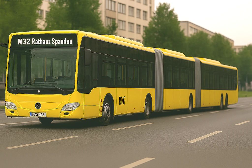 Irre? Berlin plant 24 Meter lange Doppelgelenkbusse für die BVG
