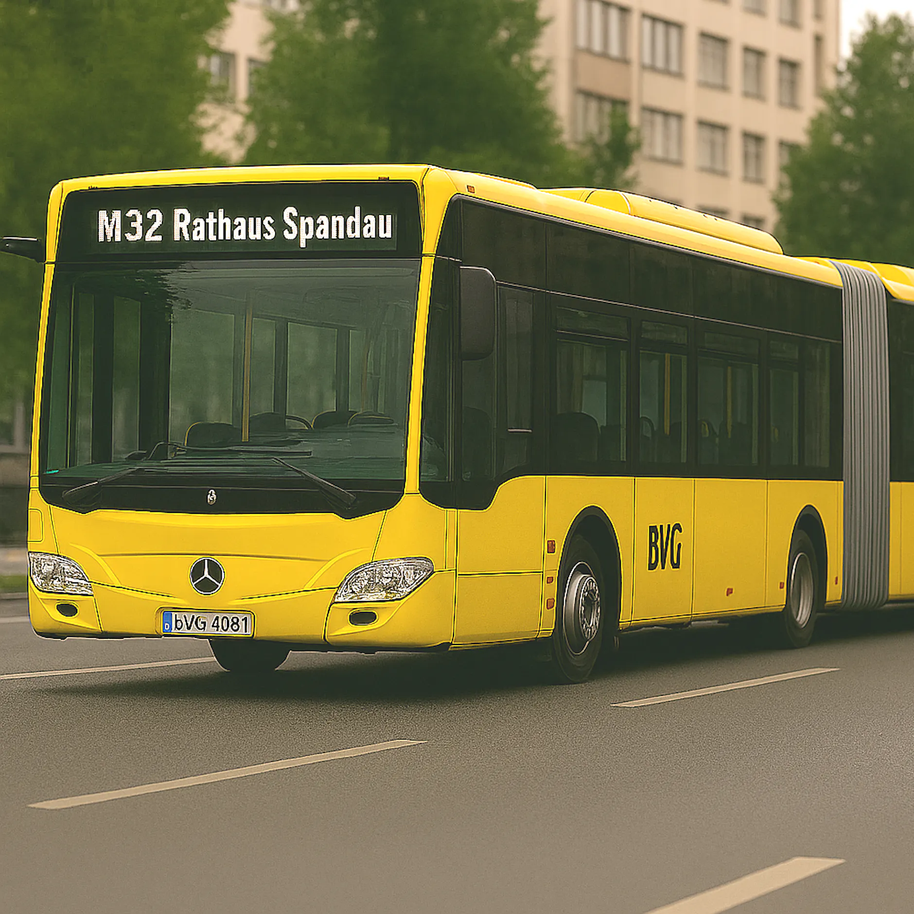Berlin plant 24 Meter lange Superbusse für die BVG – in diesen Bezirken