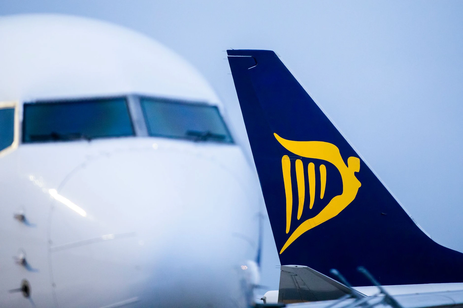 Das Flugzeug der irischen Airline Ryanair musste einen ungewollten Zwischenstopp einlegen.
