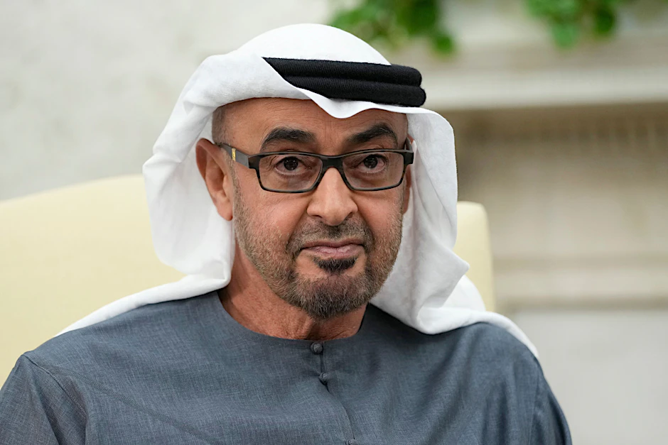 Der Präsident der Vereinigten Arabischen Emirate, Scheich Mohammed bin Zayed Al Nahyan