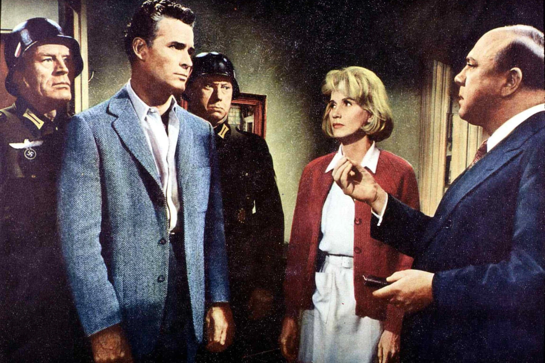 Werner Peters (r.) spielte auch in Hollywood-Filmen wie „36 Stunden“ an der Seite von James Garner (l., „Detektiv Rockford – Anruf genügt“).