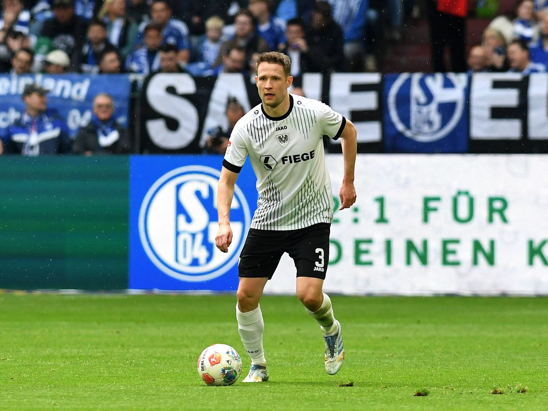 Der ehemalige Unioner Paul Jaeckel spielt noch bei Preußen Münster. Er könnte nächste Saison die Verteidigung von Hertha BSC verstärken.