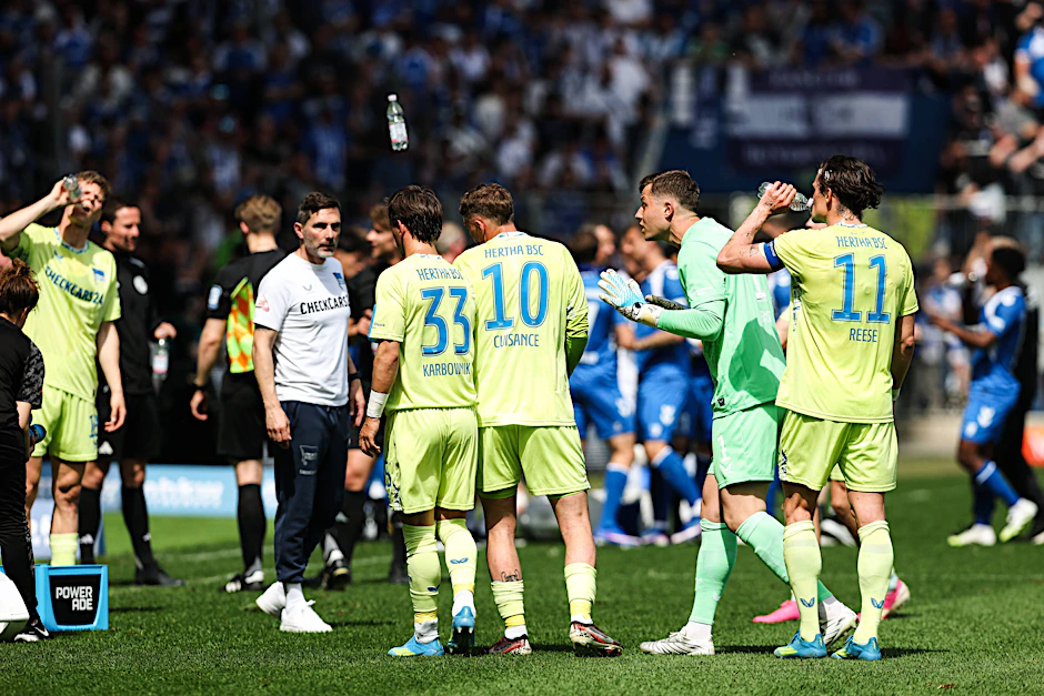 Hertha BSC holte bisher 28 Auswärtspunkte, doch nur sieben Zähler gab es im gelben Ausweichtrikot. Zuletzt setzte es in dem Outfit ein 0:1 beim 1. FC Magdeburg.