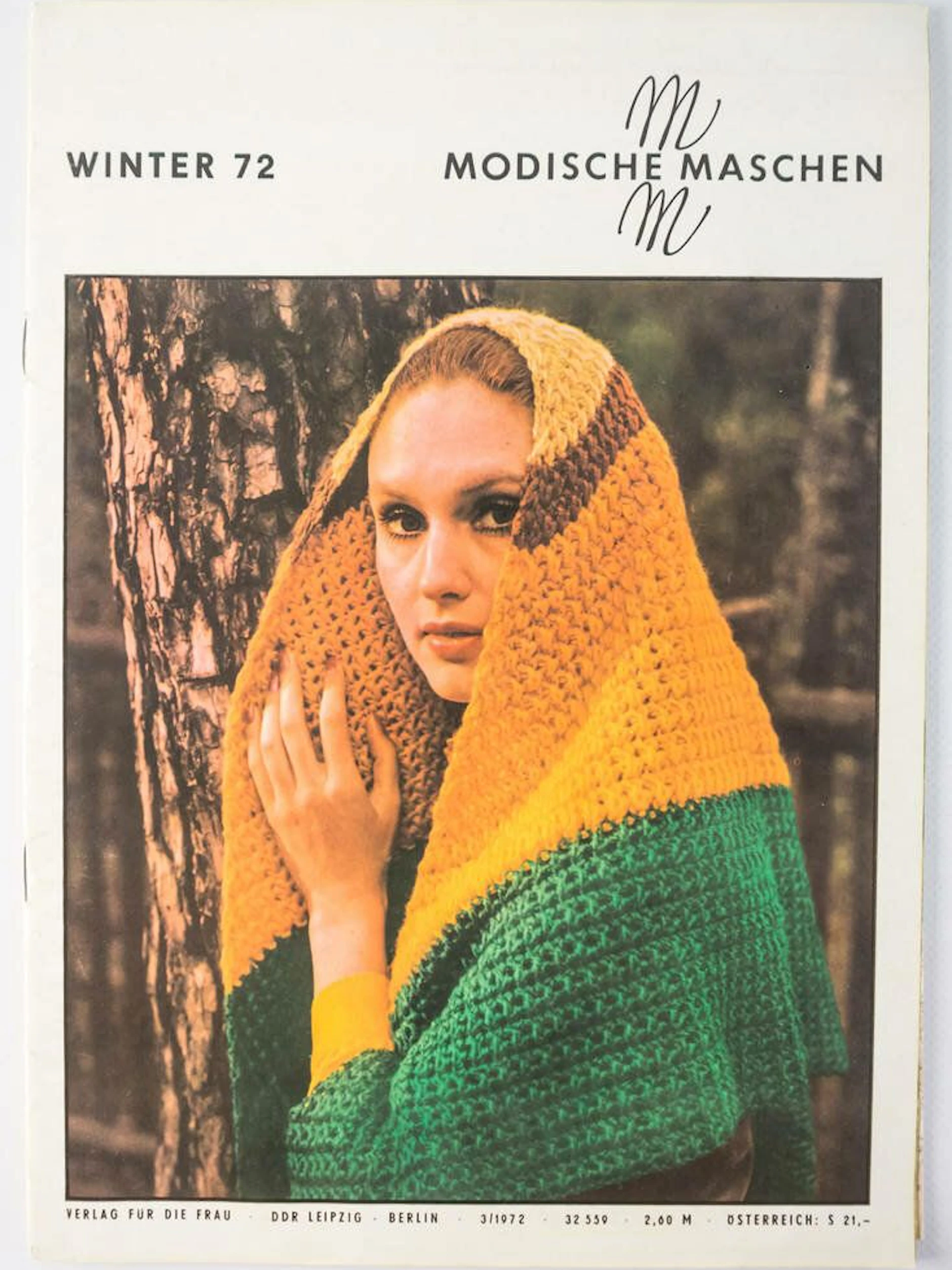 Die Zeitschrift „Modische Maschen“ bot Anleitungen zum Stricken - mit der passenden Wolle wäre das Geschenk zum Muttertag perfekt gewesen.