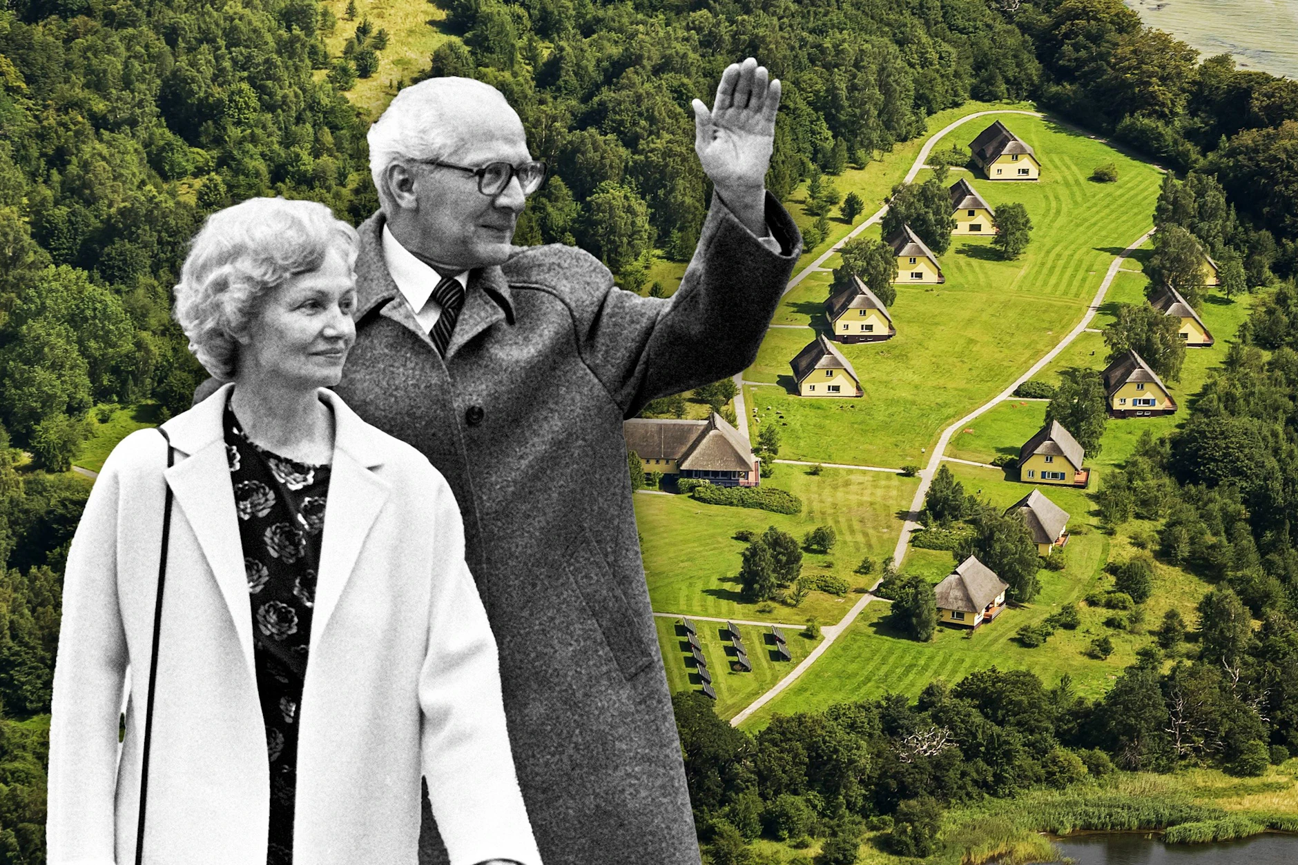 Auch Erich und Margot Honecker gehörten zu den Gästen auf der Insel Vilm, verbrachten hier ihren Urlaub. Die kleinen Häuschen, die für die DDR-Oberen errichtet wurde, stehen noch heute.
