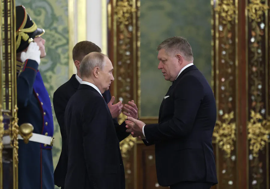 Treffen in Moskau: Putin sichert Fico Energieversorgung der Slowakei zu