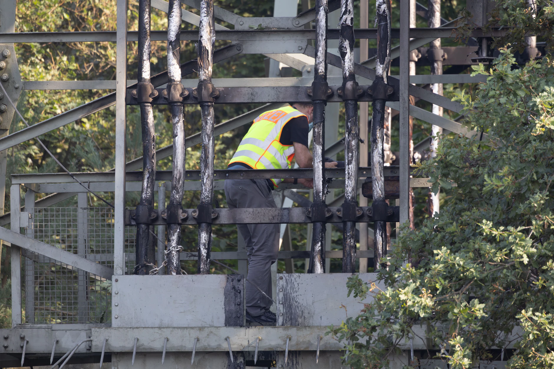 Im September legte ein Brandanschlag auf einen Strommast im Berliner Südosten das Stromnetz lahm.
