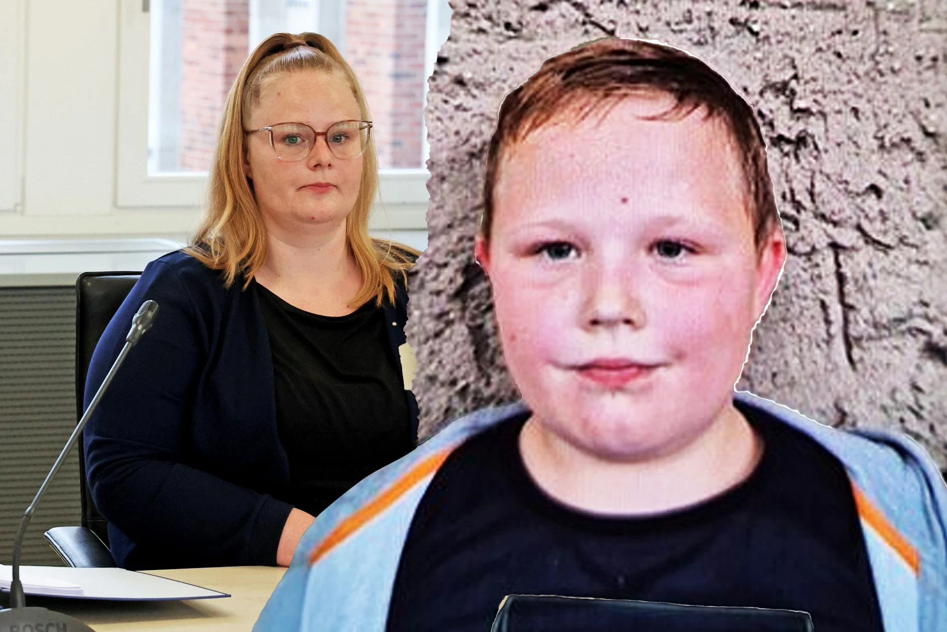 Fabians Mutter Dorina L. vor Gericht. Es ist kaum vorstellbar, was sie in dem Prozess um den Mord an ihrem Sohn ertragen muss.