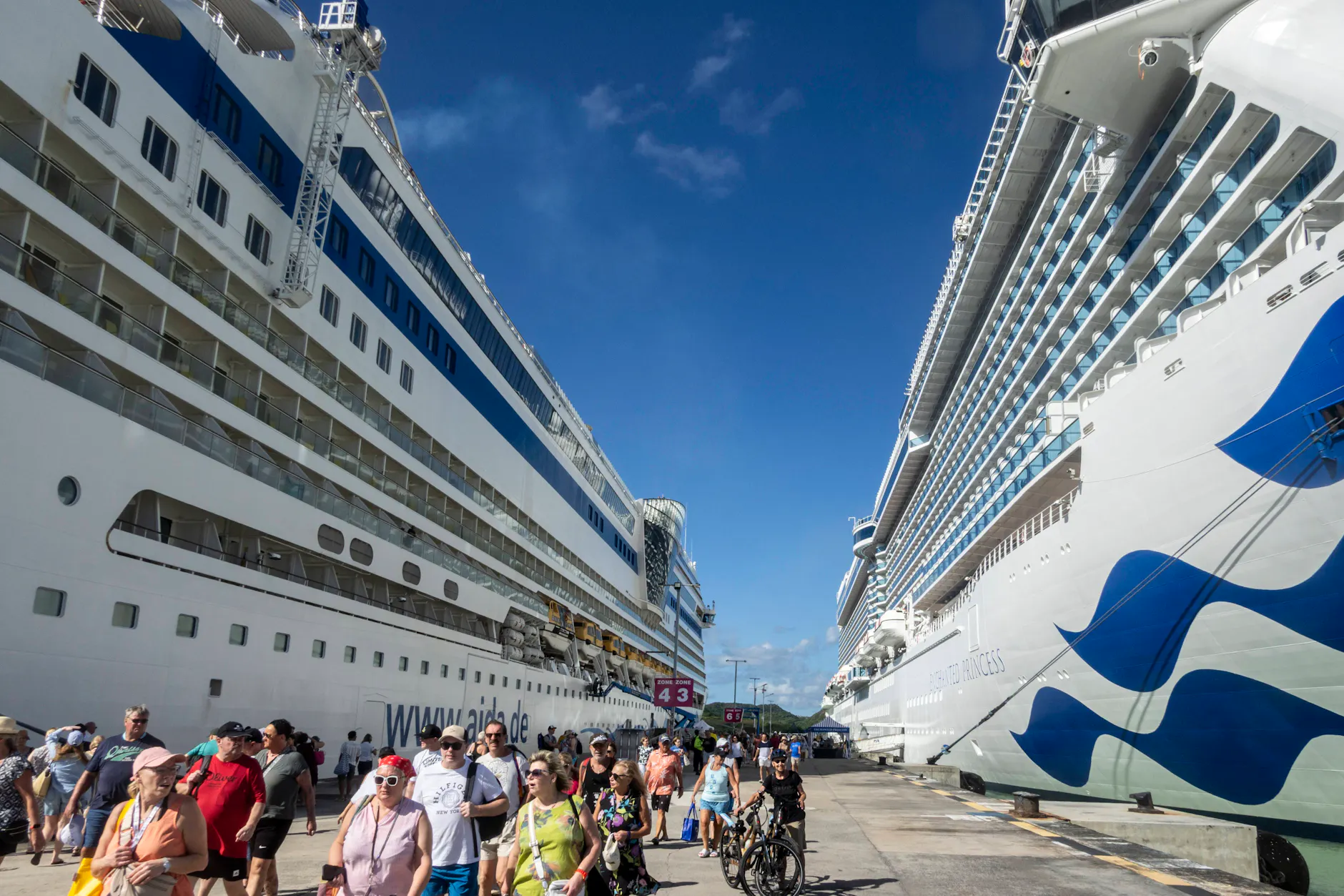 Der Kreuzfahrt-Tourismus gehört zu den wichtigsten Einnahmequellen von kleinen Karibik-Staaten wie Antigua.