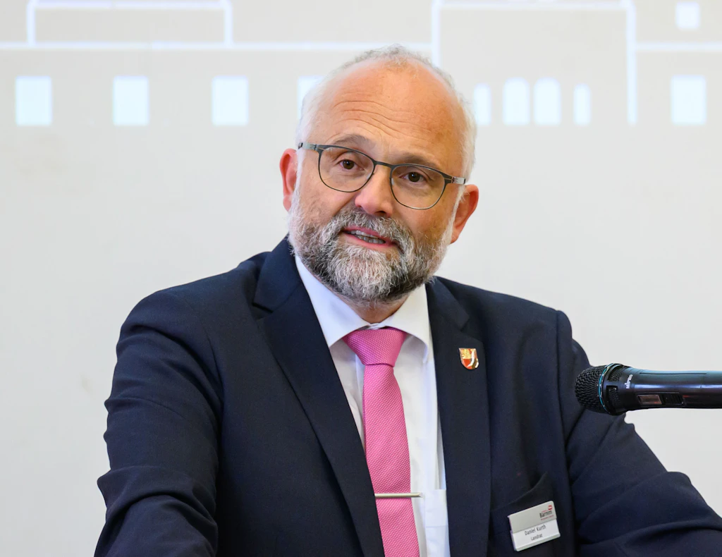 Konnte sich in der Stichwahl in Barnim durchsetzen: SPD-Landrat Daniel Kurth.