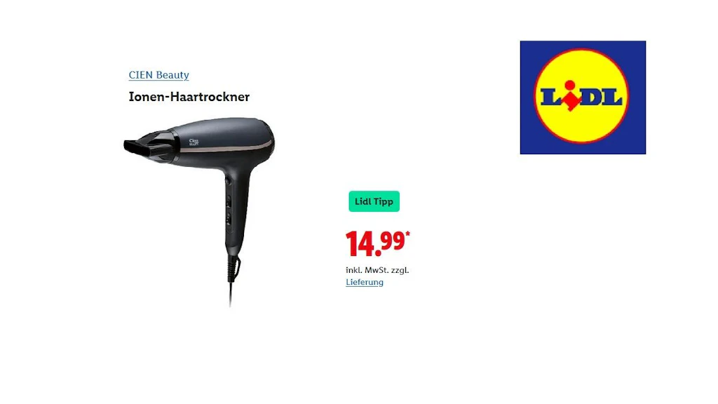 Cien Beauty Ionen-Haartrockner