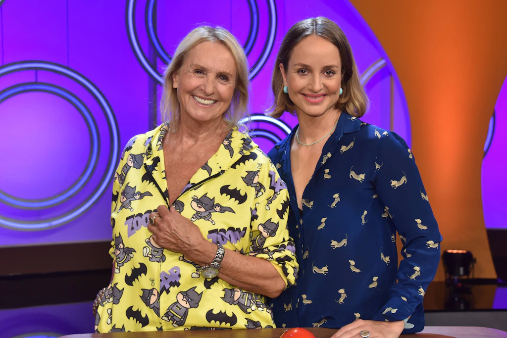 Schauspielerin Diana Körner und ihre Tochter Lara Joy Körner im Jahr 2018.
