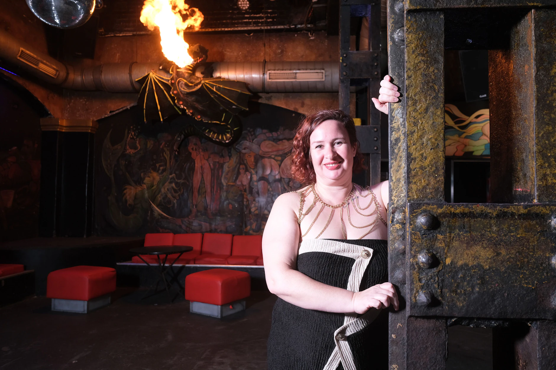 Alexandra Bahr auf dem Dragon Floor im KitKat