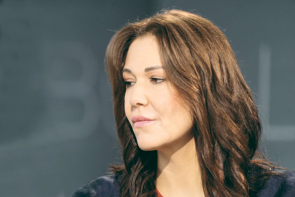 Birgit Birnbacher auf der Leipziger Buchmesse