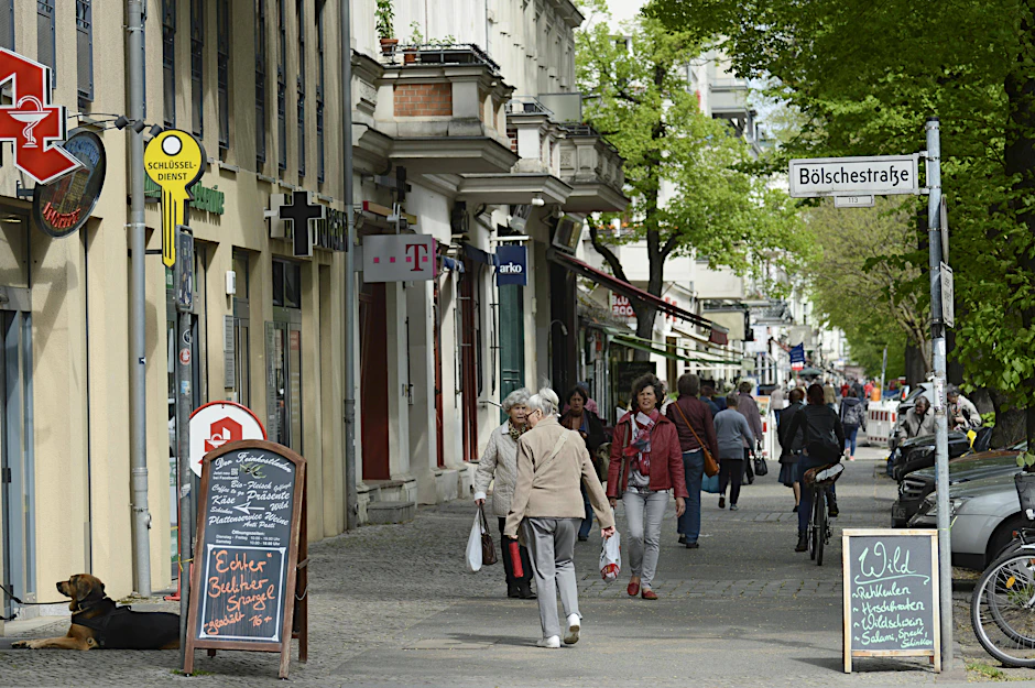 Die Bölschestraße verwandelt sich in eine Festmeile.