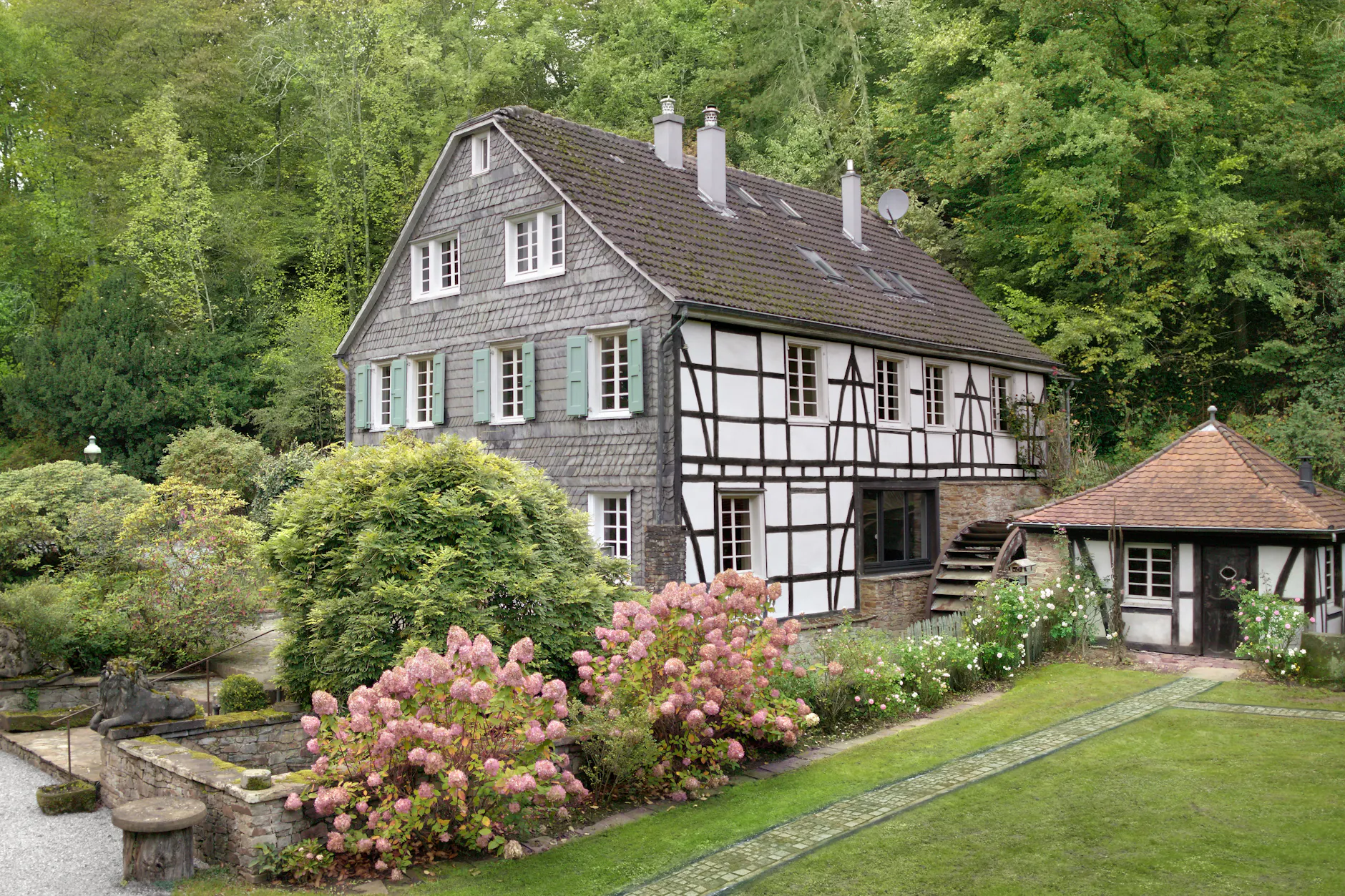 Ein Blick auf das neue Traumhaus der Familie Hoffmann aus Brandenburg