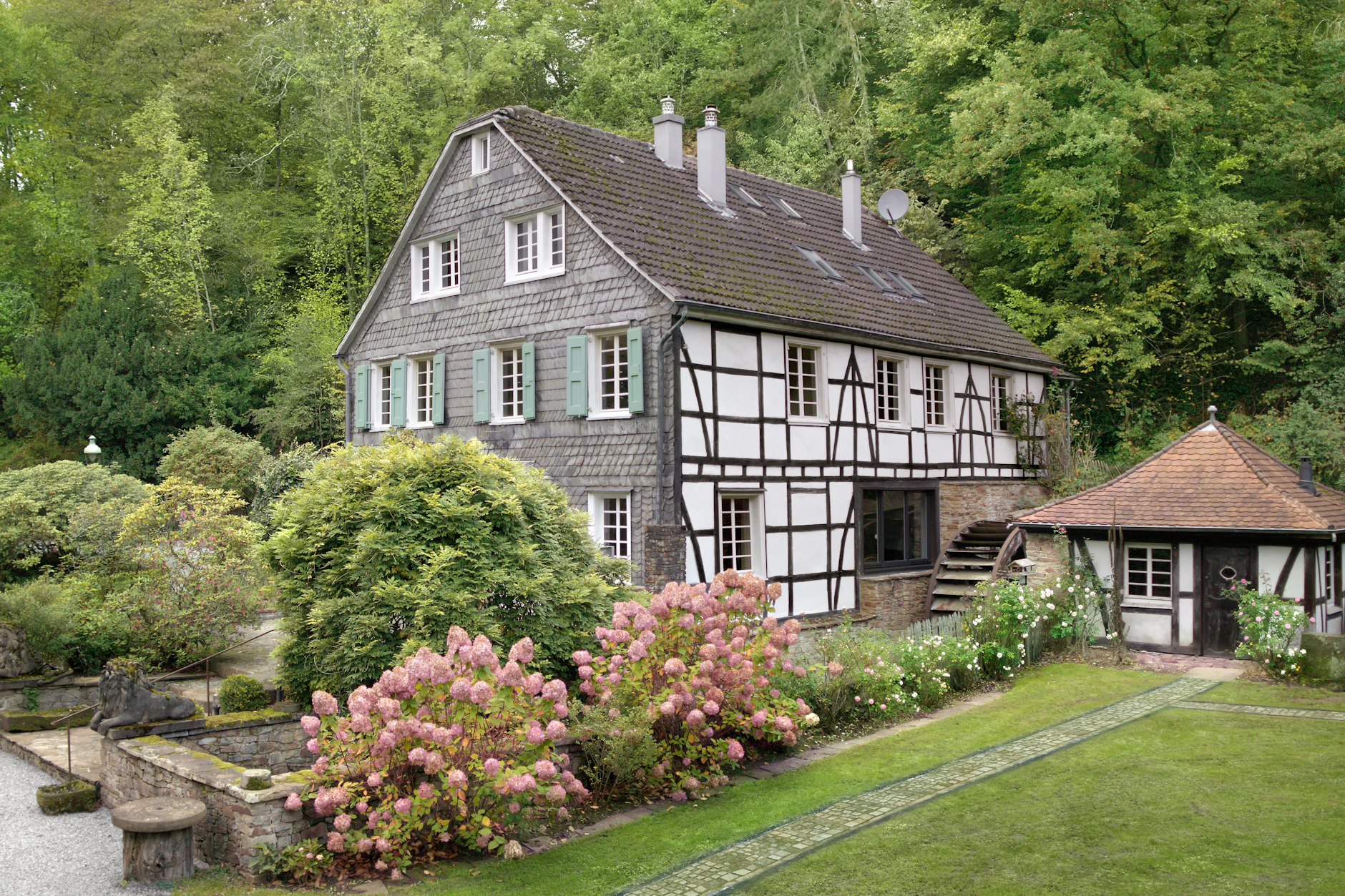 Ein Blick auf das neue Traumhaus der Familie Hoffmann aus Brandenburg