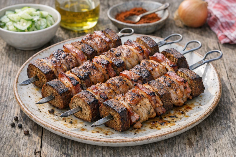 Grillspieße á la DDR: So machen Sie Schaschlyk und Räuberfleisch