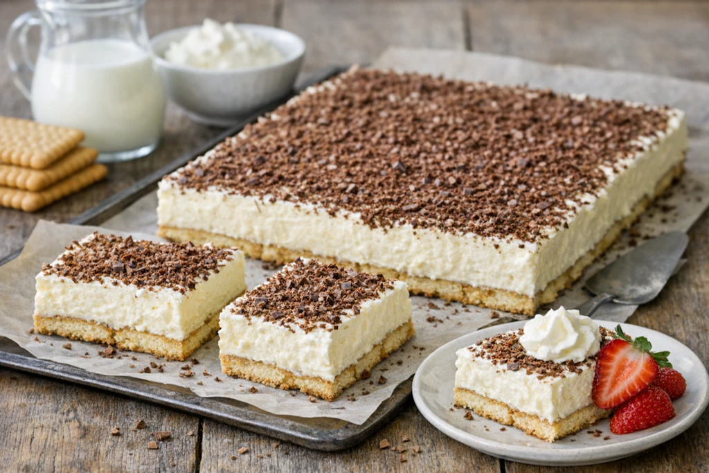 Die Schaumtorte ist so locker und leicht, da kann man gut und gern auch mal zwei Stückchen vernaschen. Lassen Sie es sich schmecken!