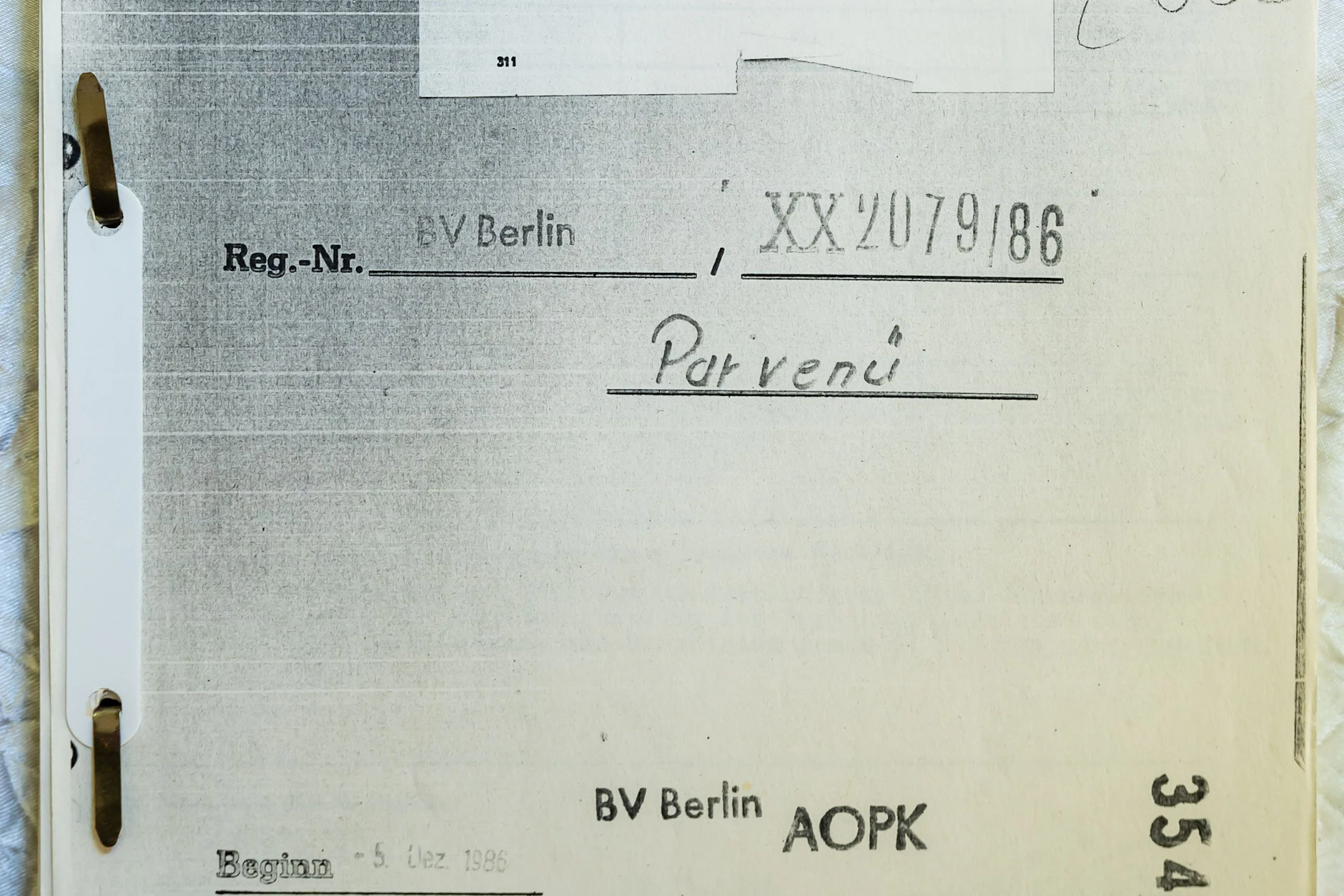 Seine OPK‑Akte zeigt, wie Jablonski auf jedem Schritt von der Stasi überwacht wurde. 