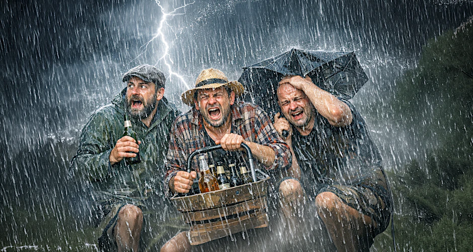Wetter-Expertin Kathy Schrey warnt vor Gewitter, Regenschauern und Sturmböen. Wer am Herrentag nicht unbedingt wandern gehen muss, sollte lieber auf dem Sofa bleiben.