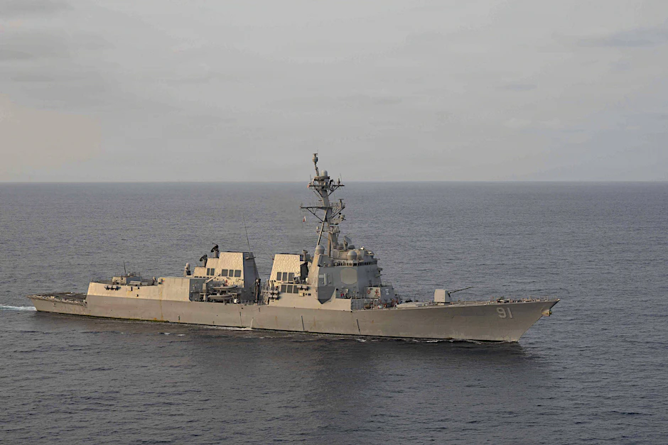 Die US-Marine überwacht im Arabischen Meer die Blockade gegen Schiffe von und zu iranischen Häfen.