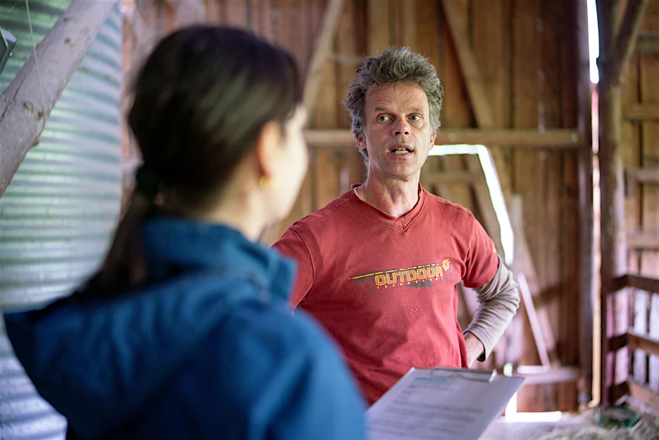 Landwirt mit Herzblut: Reiko Wöllert ist passionierter Ökobauer in Thüringen.