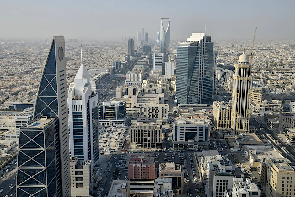 Die Skyline von Riad. In der saudi-arabischen Hauptstadt werden derzeit offenbar Pläne für einen Nichtangriffspakt mit dem Iran diskutiert.