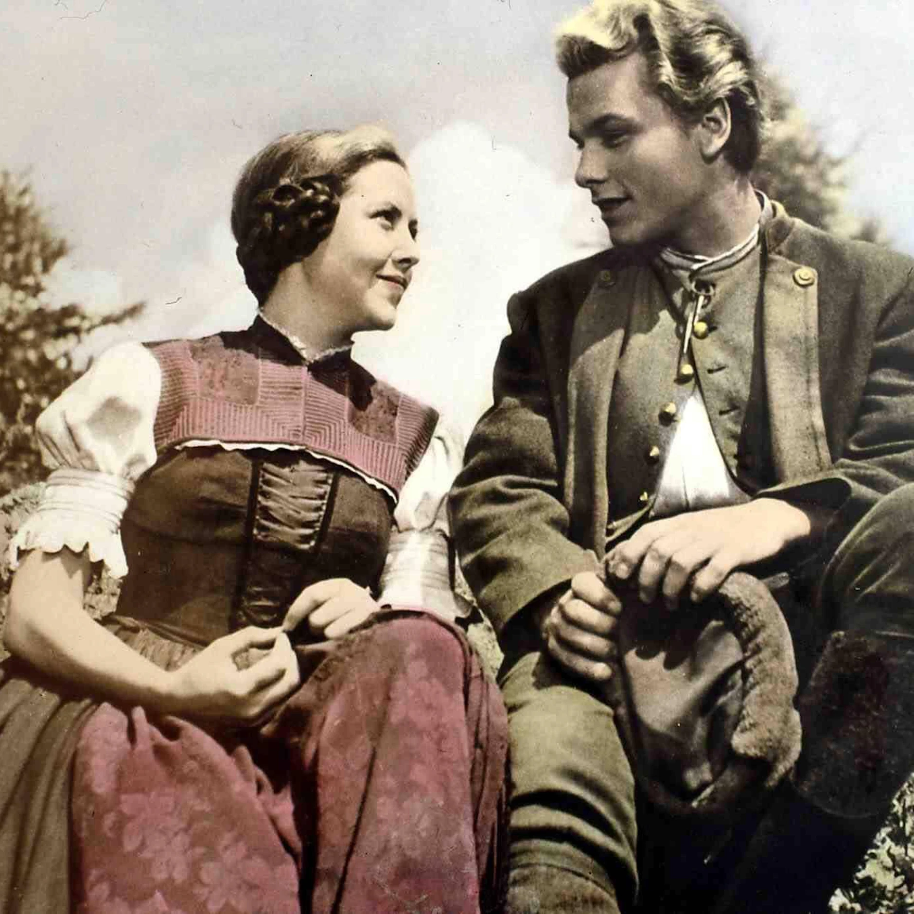 Hanna Rucker und Lutz Moik spielten Lisbeth und den Köhler Peter Munk, die beiden Hauptfiguren im Märchen „Das kalte Herz“ aus der DDR.