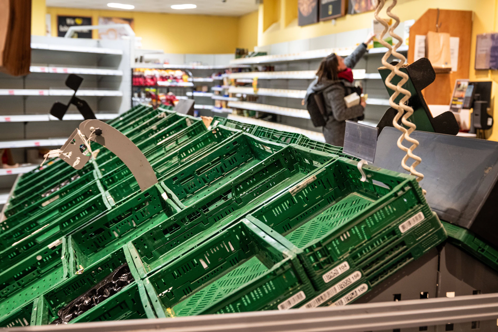 Der Streik dürfte vor allem in der Obst- und Gemüseabteilung spürbar sein.
