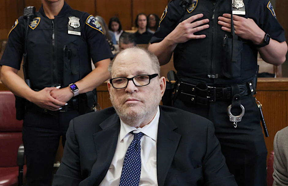 Der ehemalige Hollywood-Filmproduzent Harvey Weinstein im Manhattan Supreme Court
