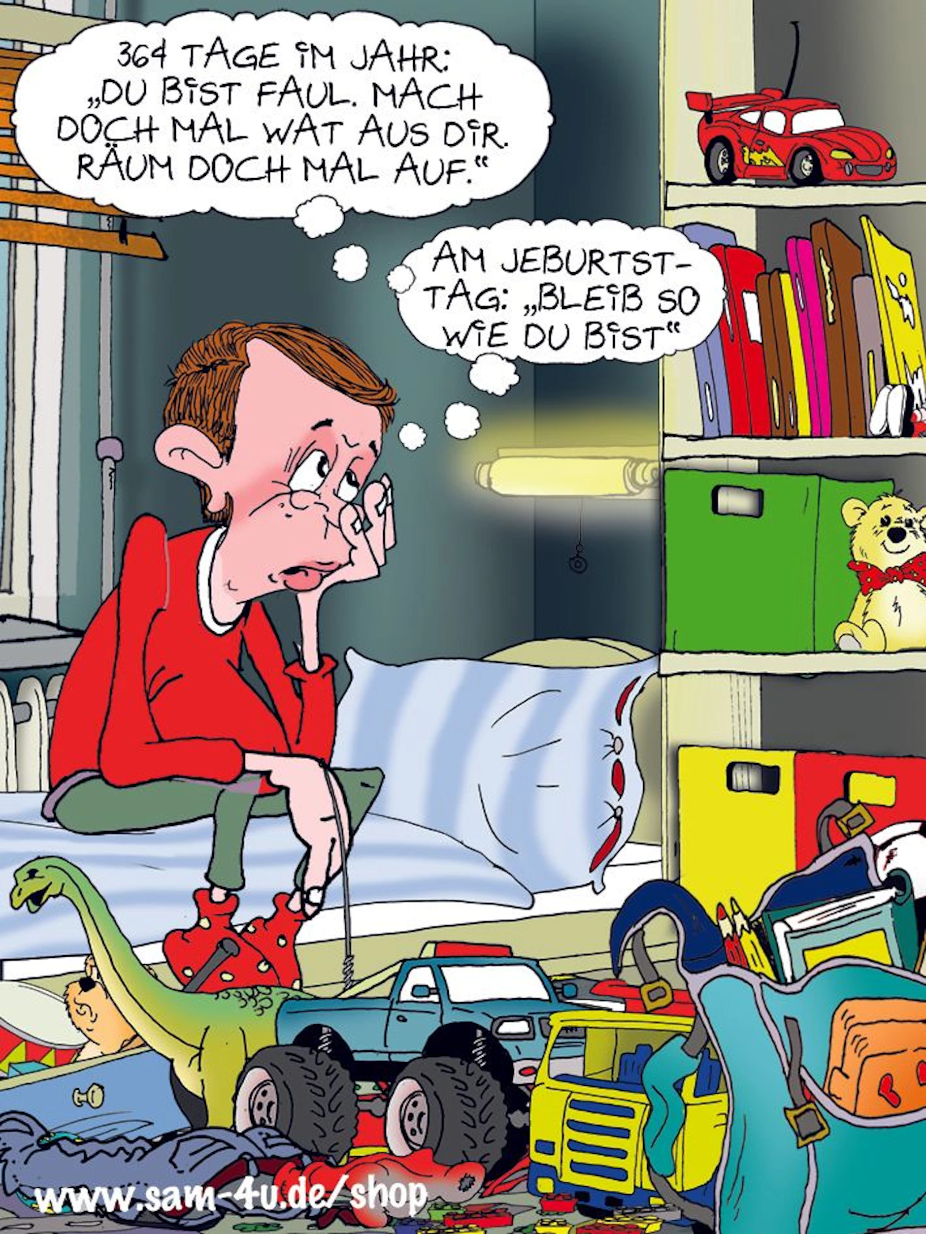 Der Cartoon des Tages fängt jeden Tag den besonderen Berliner Humor ein. Dafür sorgt unser Zeichner Sam Paff aus Berlin!