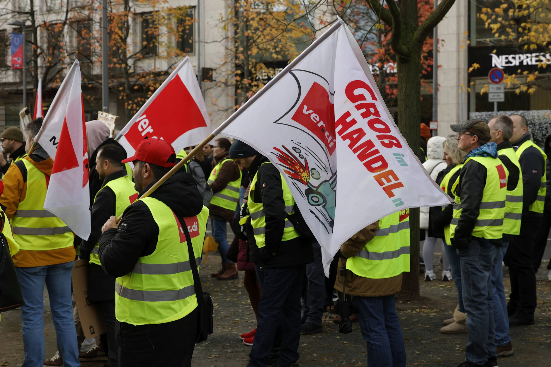 Verdi bestreikt den Großhandel in Berlin und Brandenburg für mehr Lohn. (Archivbild)
