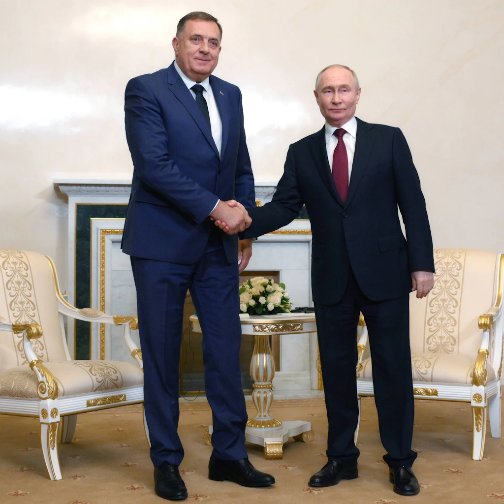 Milorad Dodik zu Gast bei Wladimir Putin 