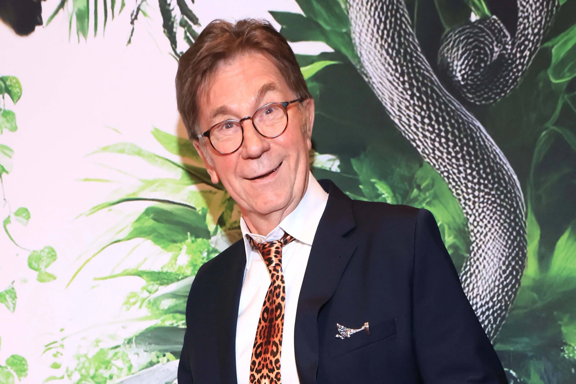 Arno Funke scheut die Öffentlichkeit nicht: Hier war er Anfang des Jahres bei Julian F.M. Stoeckels Dschungelparty.