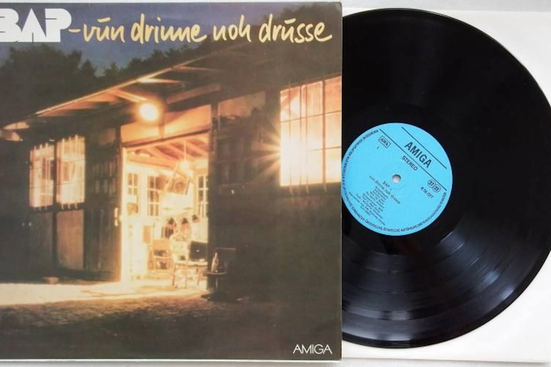 Die BAP-LP „Vun drinne noh drusse“, die in der DDR erschien.