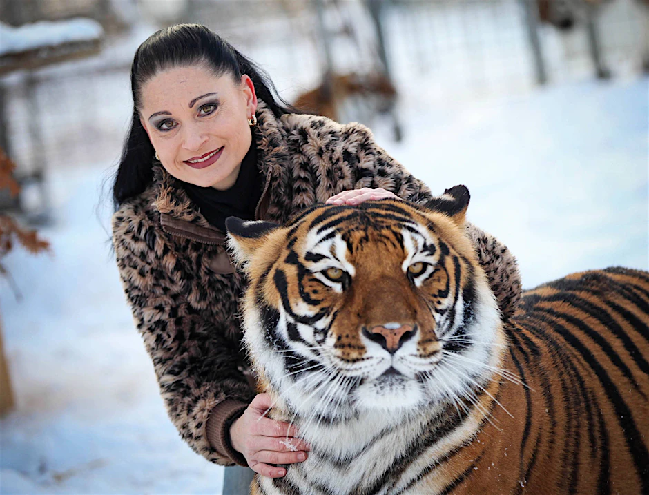 Die Tigerhalterin soll zuletzt neun Tiger auf einer Anlage in Schkeuditz gehalten haben: Am Sonntag konnte ein Tier entkommen.
