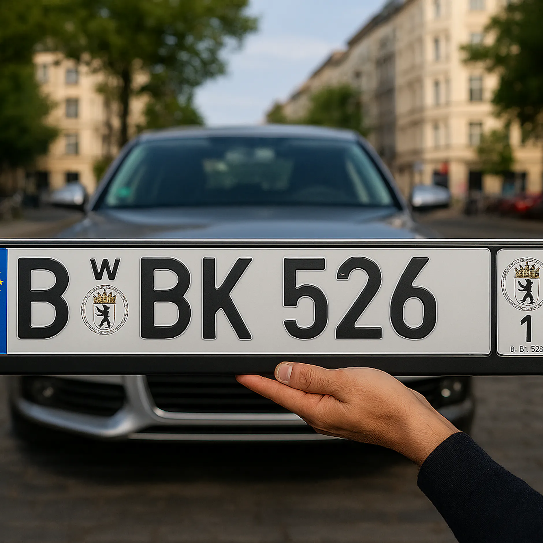 Seltenes Autokennzeichen: Das steckt hinter dem kleinen „W“