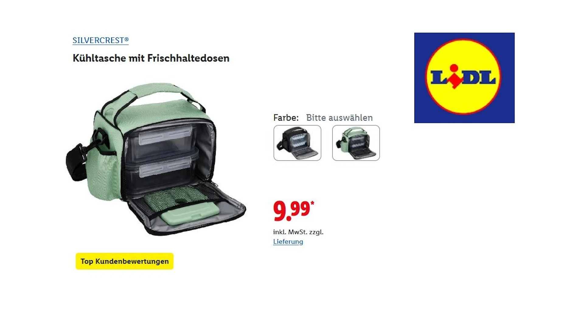 Silvercrest Kühltasche