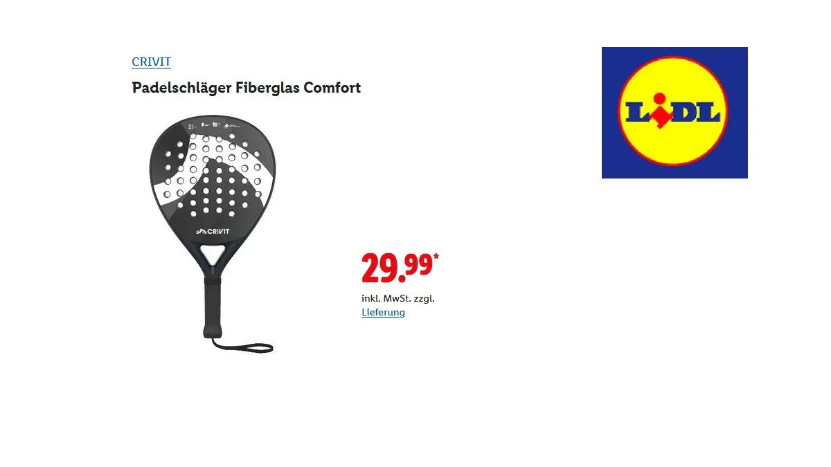 CRIVIT Padelschläger