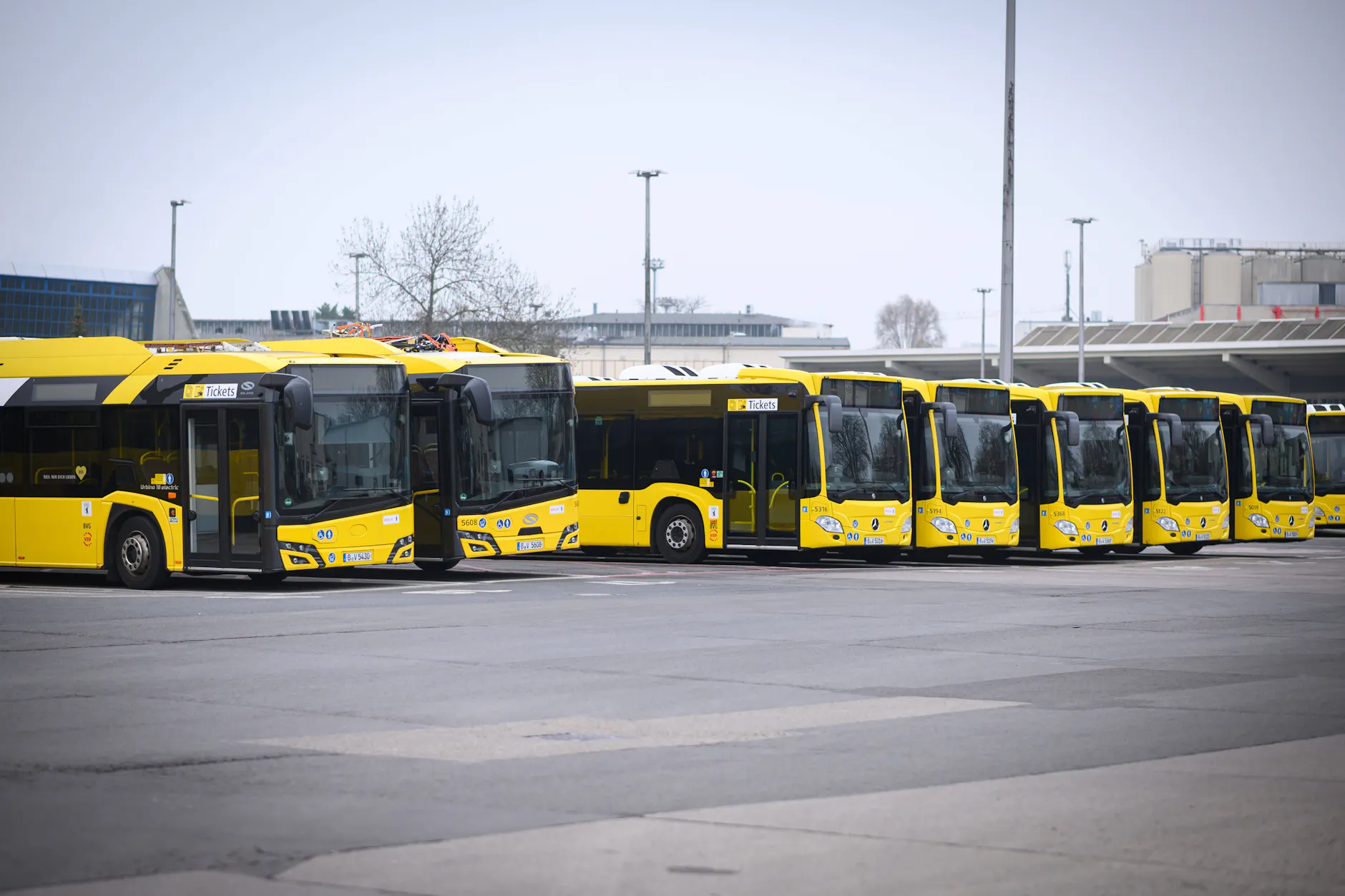 Theoretisch haben alle Busse der BVG eine Klimaanlage.