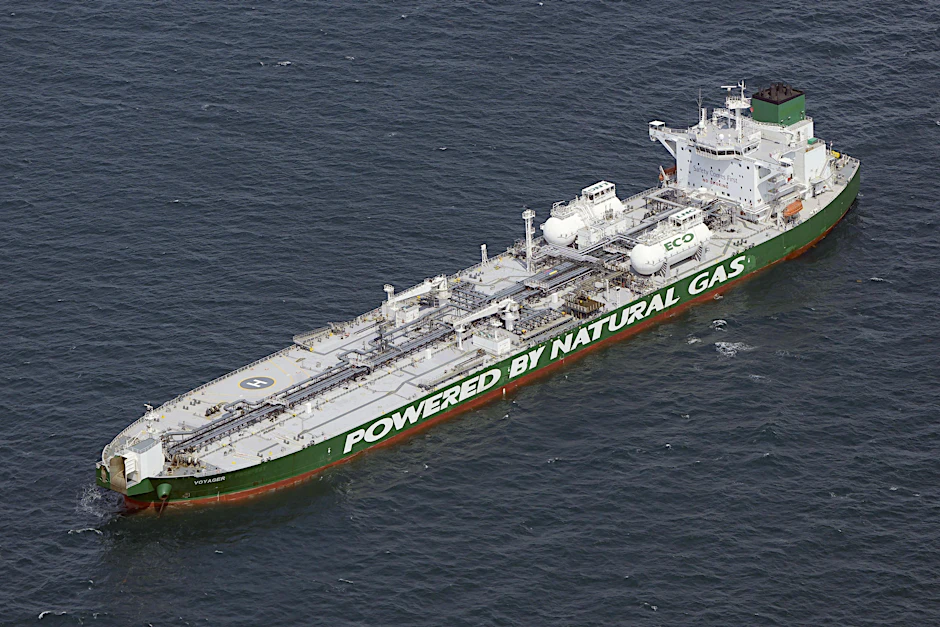 Ein Tanker mit russischem Rohöl