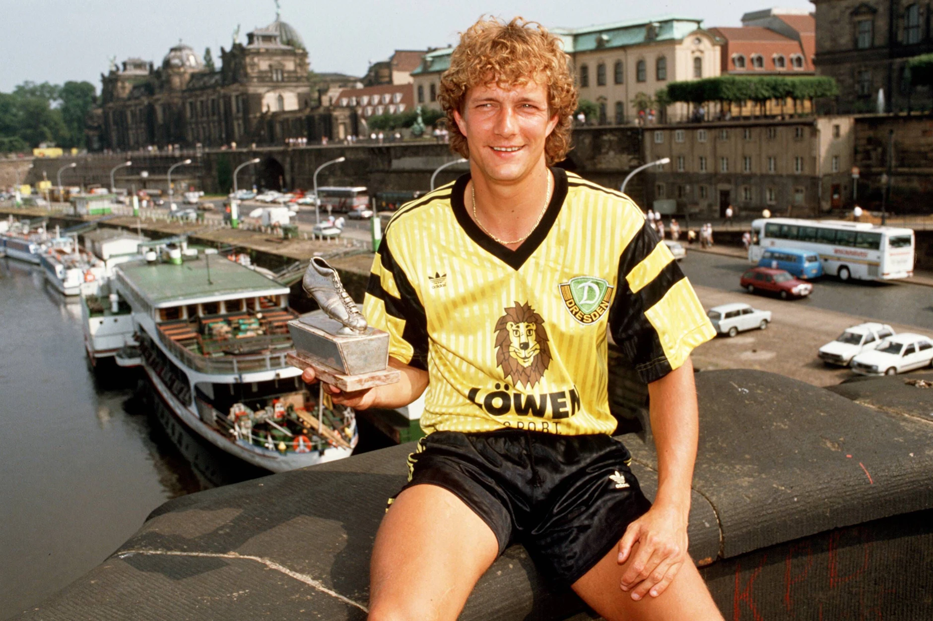 Dresdens Torsten Gütschow war mit 20 Treffern der letzte Torschützenkönig der DDR-Oberliga.