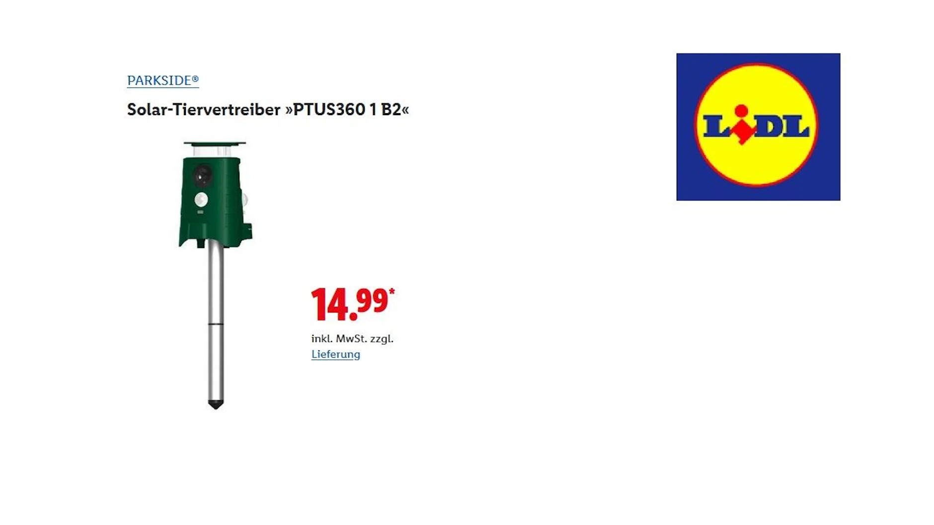 Solar Tiervertreiber